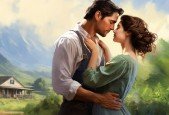 Love Canvas Illustrated Romance Book Cover Design_1