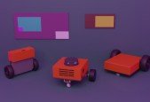 Mobile Robots from Design to 3D printing using FreeCad