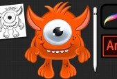 Create animated 2D characters using Procreate and Animate CC