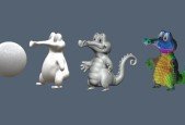 3d Coat Sculpture Modelling, Retopo , UVs and Paint