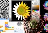 Beautiful Math, Code Art with Nature Spiral Patterns