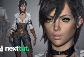 Female Character Creation in Zbrush_2