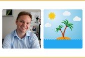 Most Wanted Flat Design Techniques #1- Desert Island