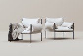 Modeling in 3Ds Max and Marvelous Designer - Arm Chair