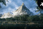 Create Realistic Looking Forests Mountains in Blender