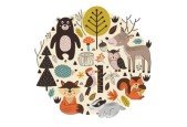 How to Draw Cute Cartoon Animals with Simple Shapes