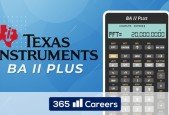 Texas Instruments BA II Financial Calculator for CFA and FRM