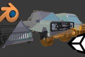 Low-Poly Vehicle Design in Blender for Unity Game Developers