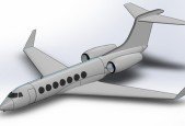 SOLIDWORKS- Gulfstream G550