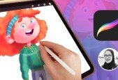 Procreate MasterClass - practices, drawing and more !