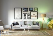Learn to Create a 3D Living Room