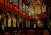 3D Game Environment Cathedral Creation
