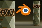 Blender- Learn how to create realistic furniture unit