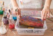 Marble Dye - Learn to dye fabrics