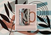 Abstract Geometric Textural Art Using Shapes in Procreate