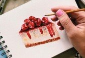 Курс акварельного скетчинга "Иллюстрация со вкусом"