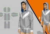 Fashion Design- Stitches and Zippers in Marvelous Designer