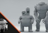 Making Creatures using Zspheres in Zbrush