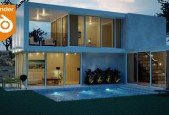 Create Design a Modern 3D House in Blender