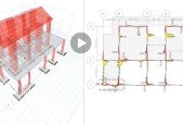 ETABS Structural Design- Walls, Beams and Foundation (7)