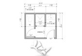 Rhino 3D Architecture Plan Drawings Bathroom Design Drafting