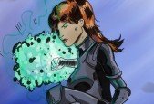 How to draw a comics character with a 3D software and Photos_1