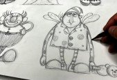 Draw Cartoon Characters from Basic Shapes