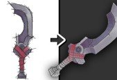 Blender- Create a stylized sword