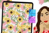 Surface Pattern Designs on the iPad with Affinity V1 Apps
