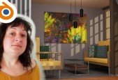 Create stunning Studio Apartment with Blender 3D