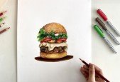 Realistic Art with Coloured pencils