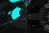 After Effects HUD Design Animation