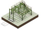 3D Model and Analysis of a Crawl Beam Structure_1