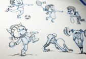 Figure drawing for Cartoon Characters