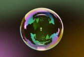 Drawing a Realistic Transparent Bubble. 100% Vector Artwork.