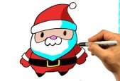How to Draw CUTE Christmas Drawings