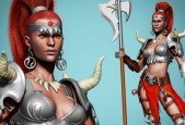 Female Barbarian Warrior Vol. 1 Sculpting in Zbrush