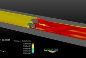CFD simulation using FLOW-3D