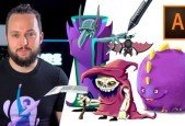 Drawing Monsters with Adobe Illustrator CC