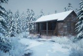 Realistic Snowy Game Environment Creation