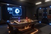 Sci-Fi 3D Game Environment Design Modeling Texturing