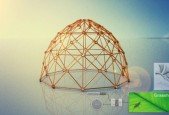 Rhino 3D Grasshopper Structure with connections_1
