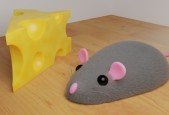 Mouse ‘n Cheese Learning to 3D Model in Blender