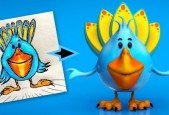 Learn How to Create a Cartoon Bird in zBrush