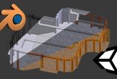 Blender for Unity Interior Only Modular Dungeon Level Design
