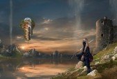 Digital Painting Fantasy Landscapes,Photobashing, Animating