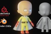 Blender 2.82a Creación de un Personaje 3D para Videojuegos