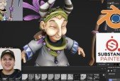 Texturing Models for Videogames in 2020-Retop, UVs Baking