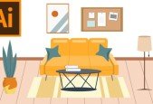 【Illustrator入門コース】初心者から始めるフラットデザイン作成講座