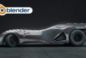 Blender- Create and rig realistic Batmobile from A to Z